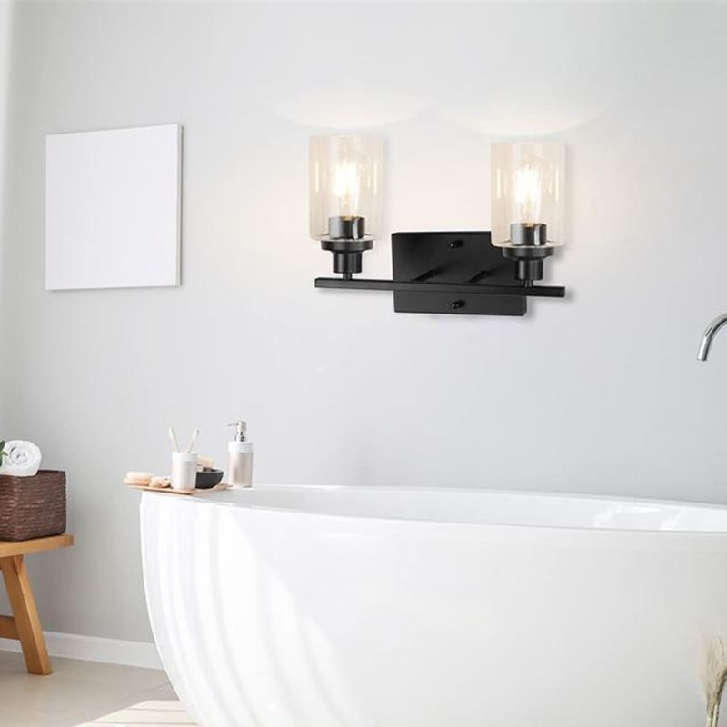 Modern Dual Shade Wall Lamp – Minimalist Style