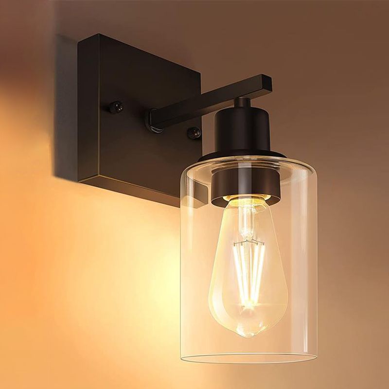 Modern Dual Shade Wall Lamp – Minimalist Style