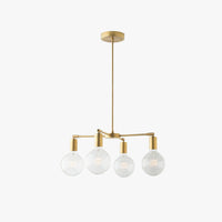 Mid-Century Modern Chandelier & Adjustable Arms