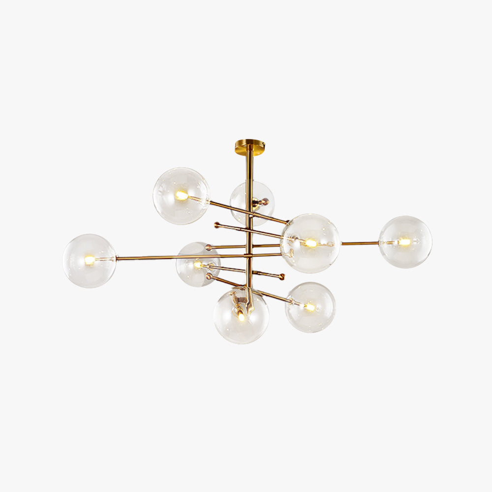 Modern Multi-Arm Chandelier & Mid-Century Style