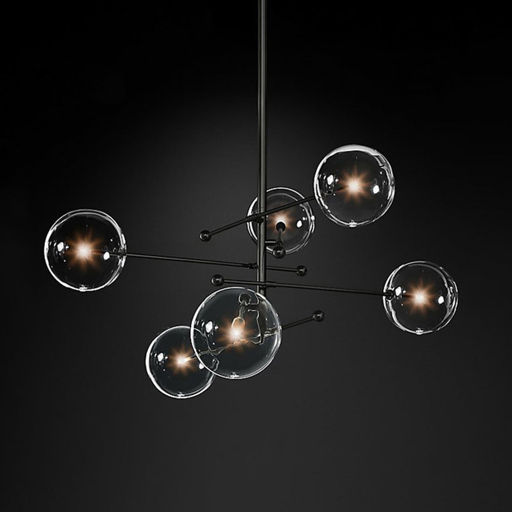 Modern Multi-Arm Chandelier & Mid-Century Style