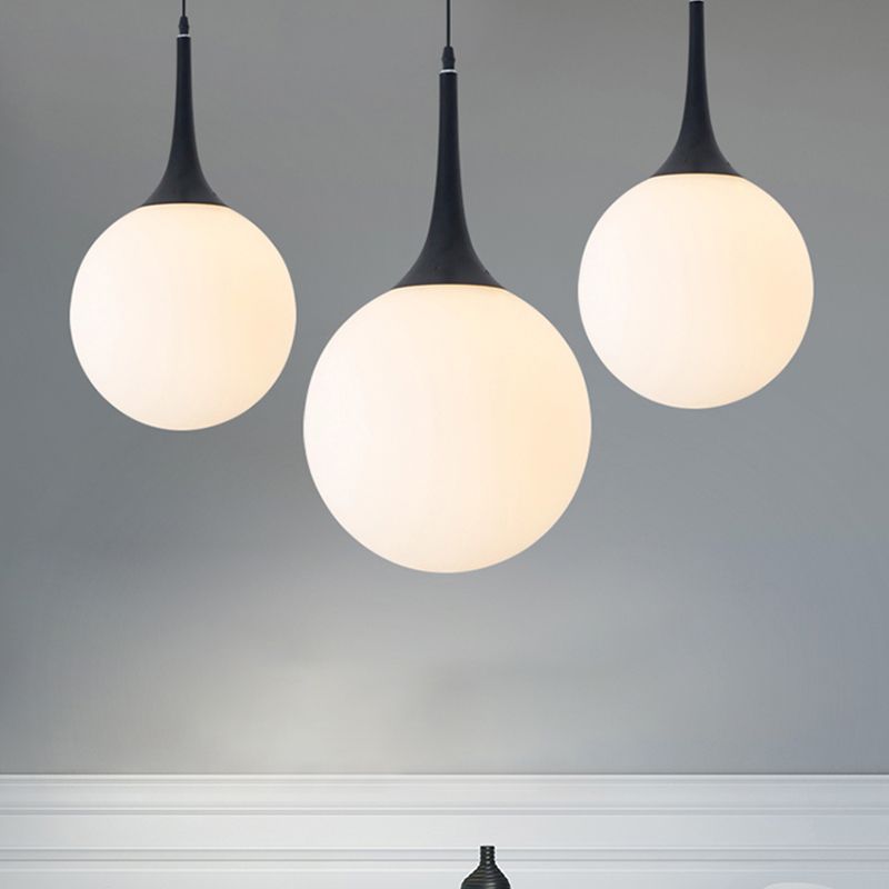 Modern Pendant Light & Spherical Shade Design