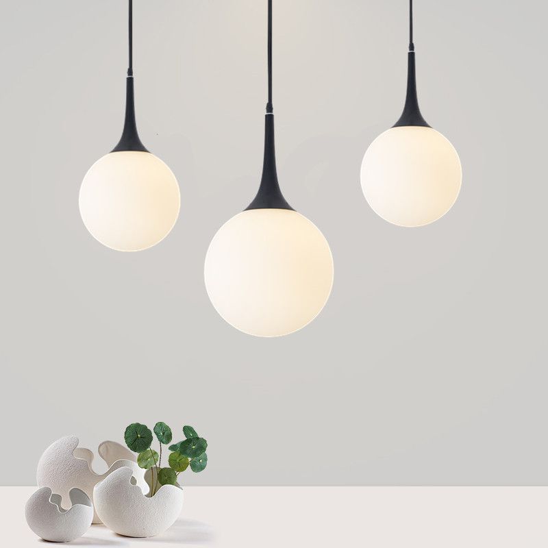 Modern Pendant Light & Spherical Shade Design