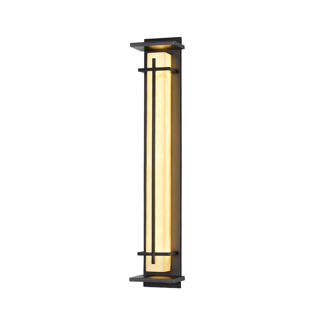 Modern Rectangular LED Outdoor Wall Light with Waterproof Design