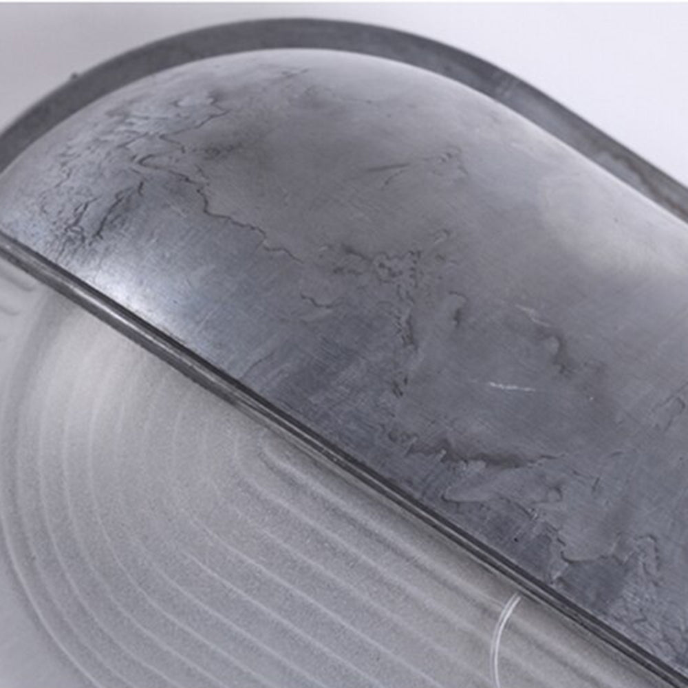 Modern Round or Ellipse Outdoor Wall Lamp – Gold and Silver Waterproof Light