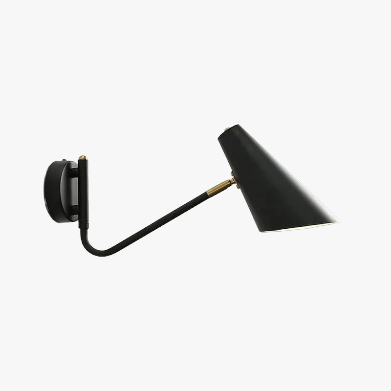 Modern Scandinavian Wall Lamp with Rotatable Arm