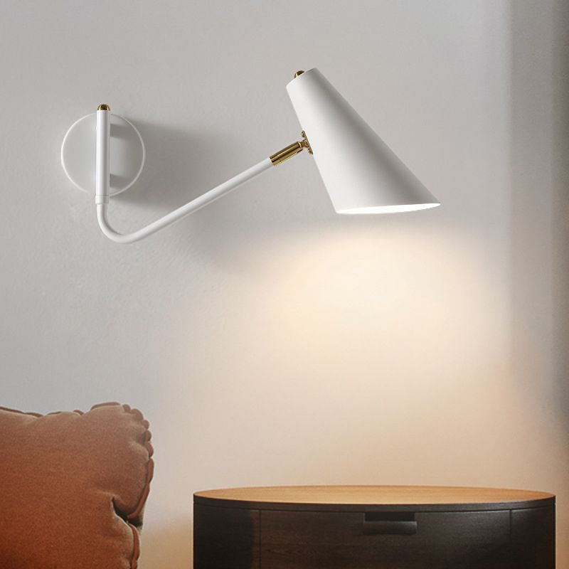 Modern Scandinavian Wall Lamp with Rotatable Arm