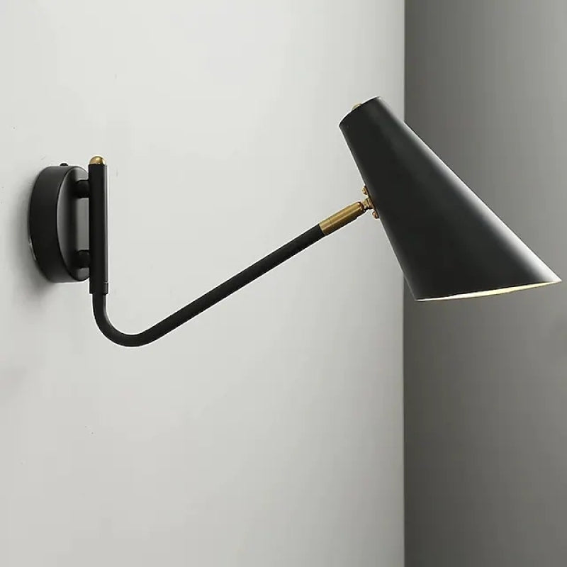 Modern Scandinavian Wall Lamp with Rotatable Arm