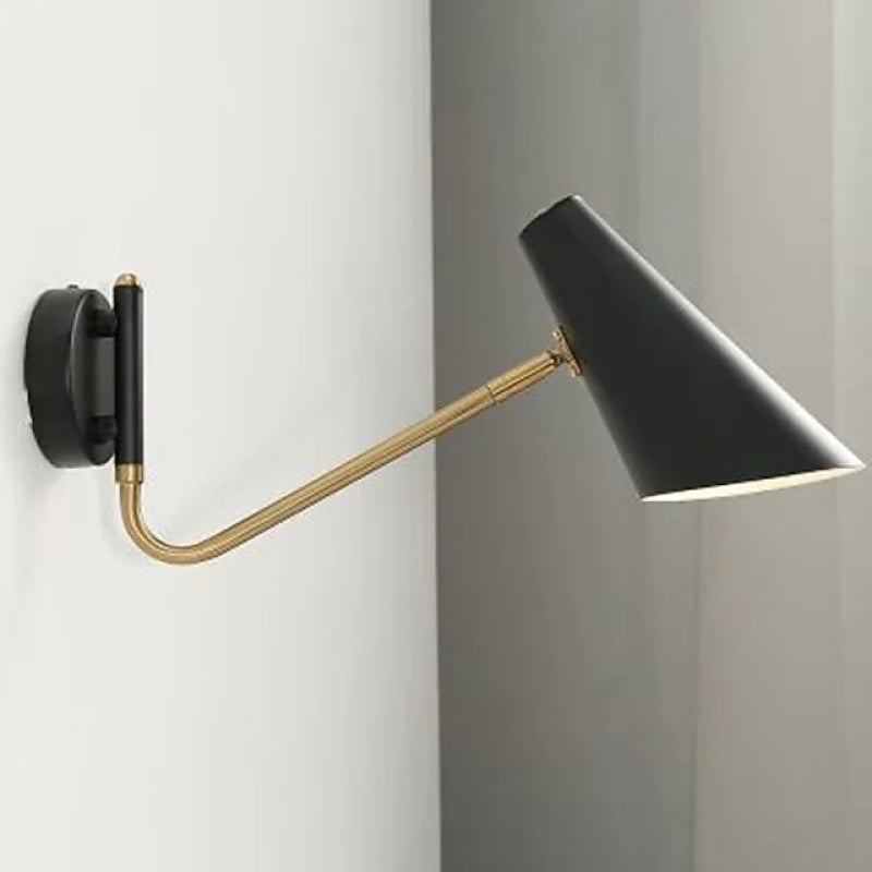 Modern Scandinavian Wall Lamp with Rotatable Arm