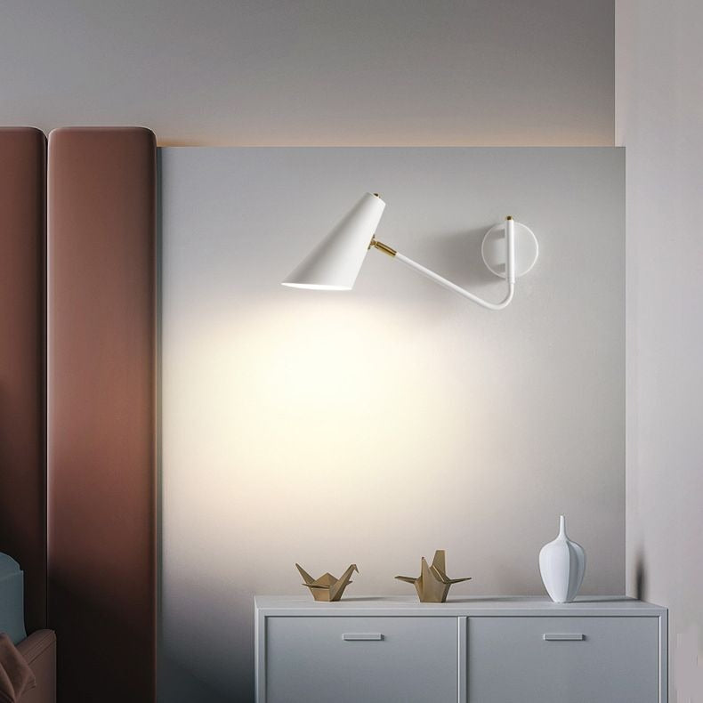 Modern Scandinavian Wall Lamp with Rotatable Arm