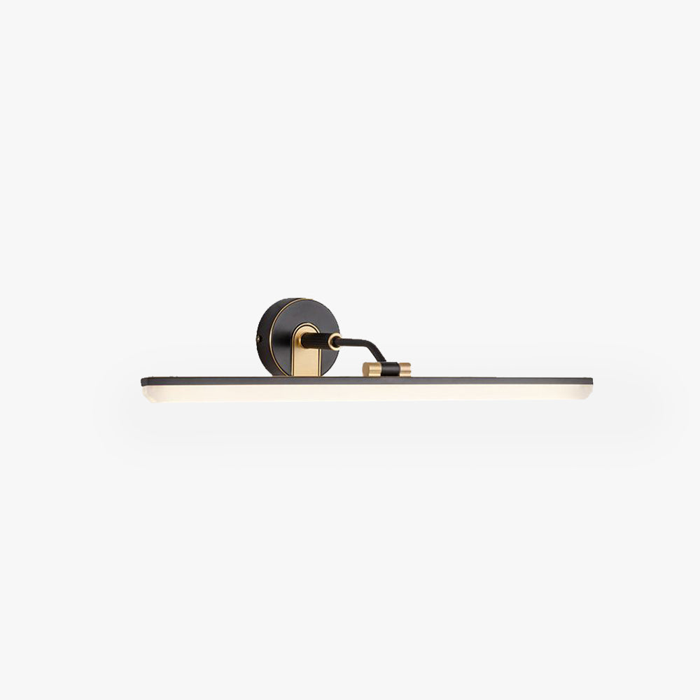 Modern Wall Lamp – Minimalist Black & Brass