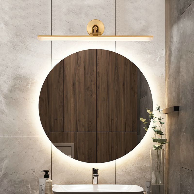 Modern Wall Lamp – Minimalist Black & Brass