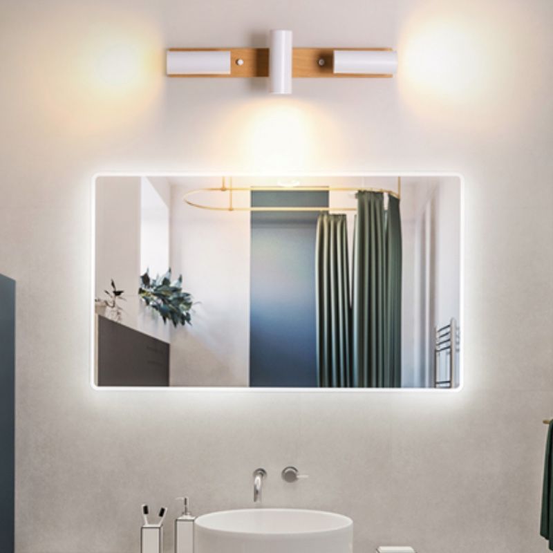 Modern Wall Lamp with Adjustable Spotlight