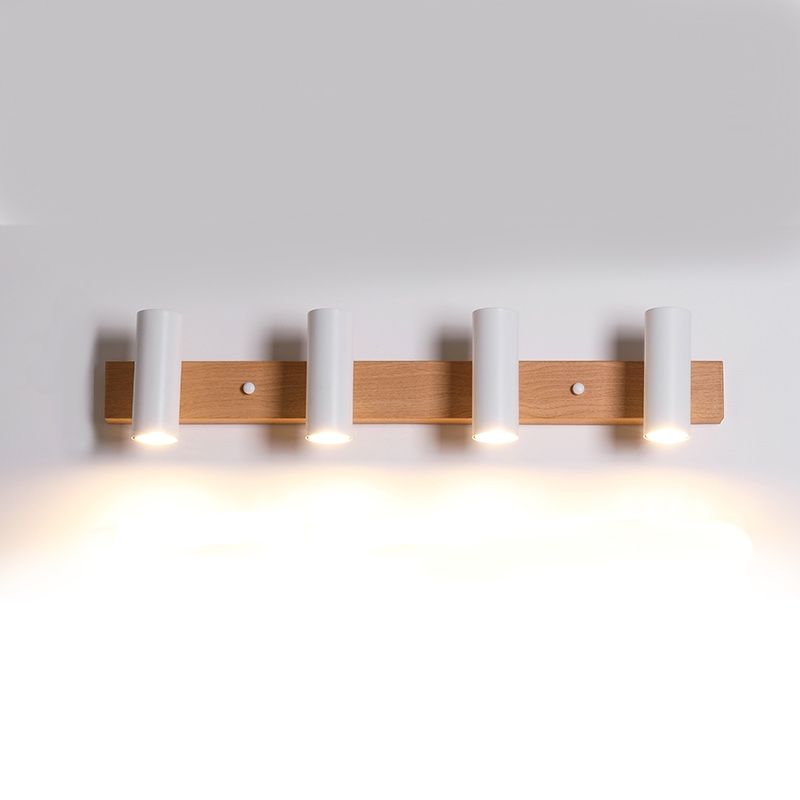 Modern Wall Lamp with Adjustable Spotlight