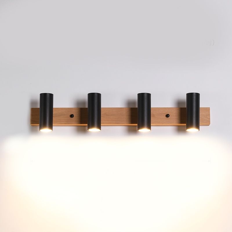 Modern Wall Lamp with Adjustable Spotlight