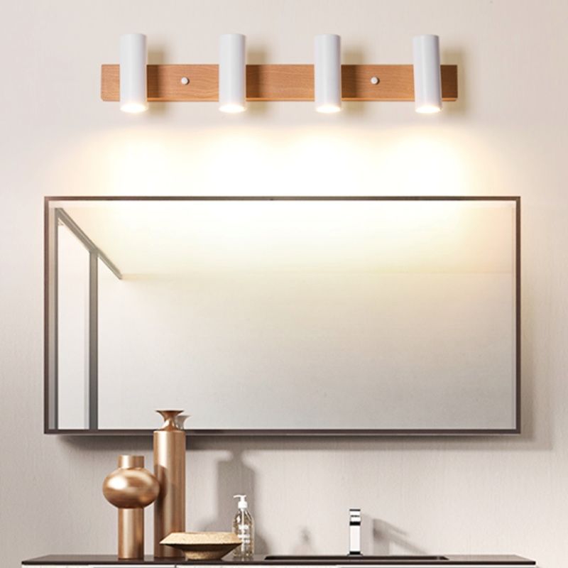 Modern Wall Lamp with Adjustable Spotlight