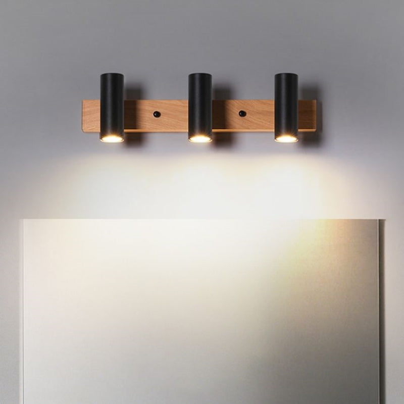Modern Wall Lamp with Adjustable Spotlight