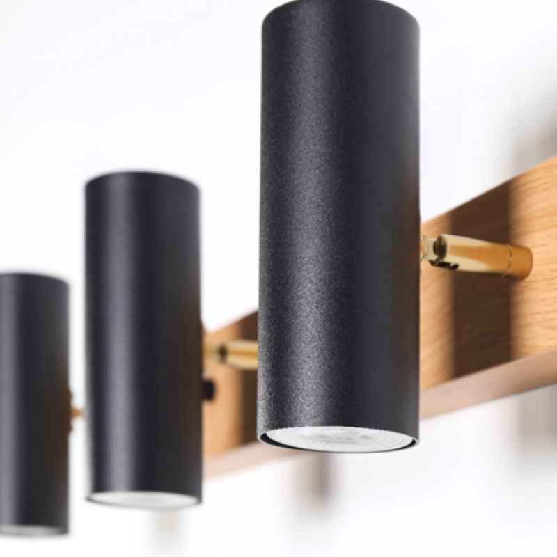 Modern Wall Lamp with Adjustable Spotlight