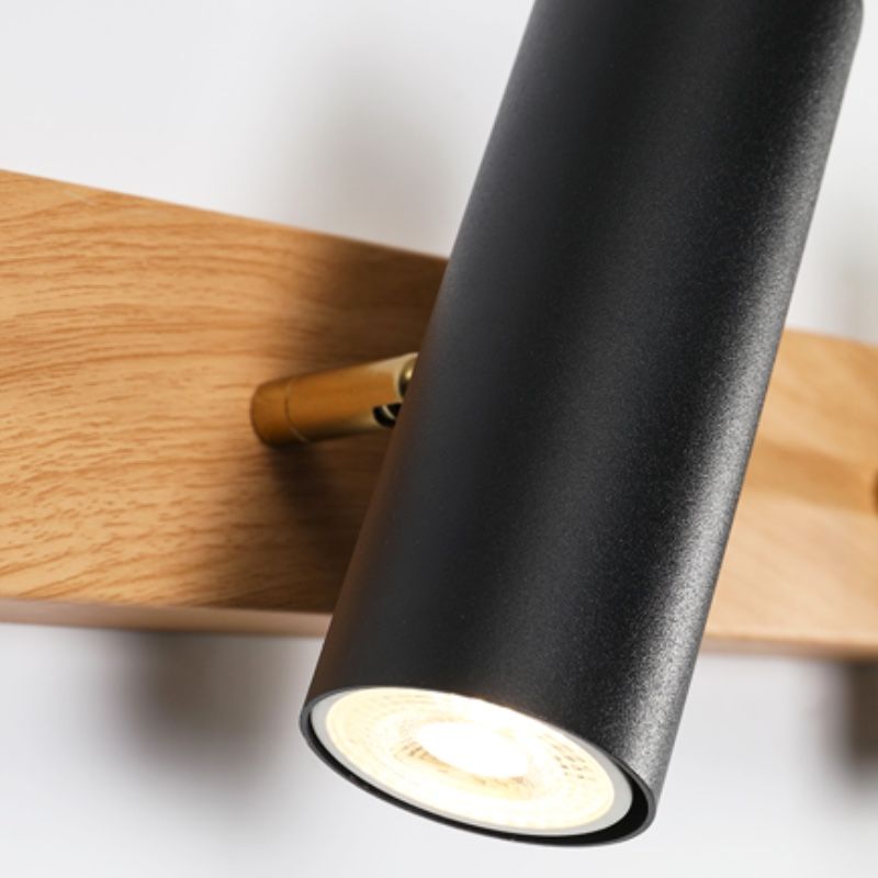 Modern Wall Lamp with Adjustable Spotlight