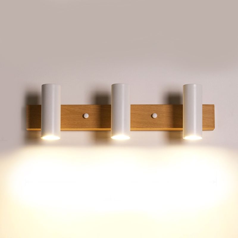 Modern Wall Lamp with Adjustable Spotlight