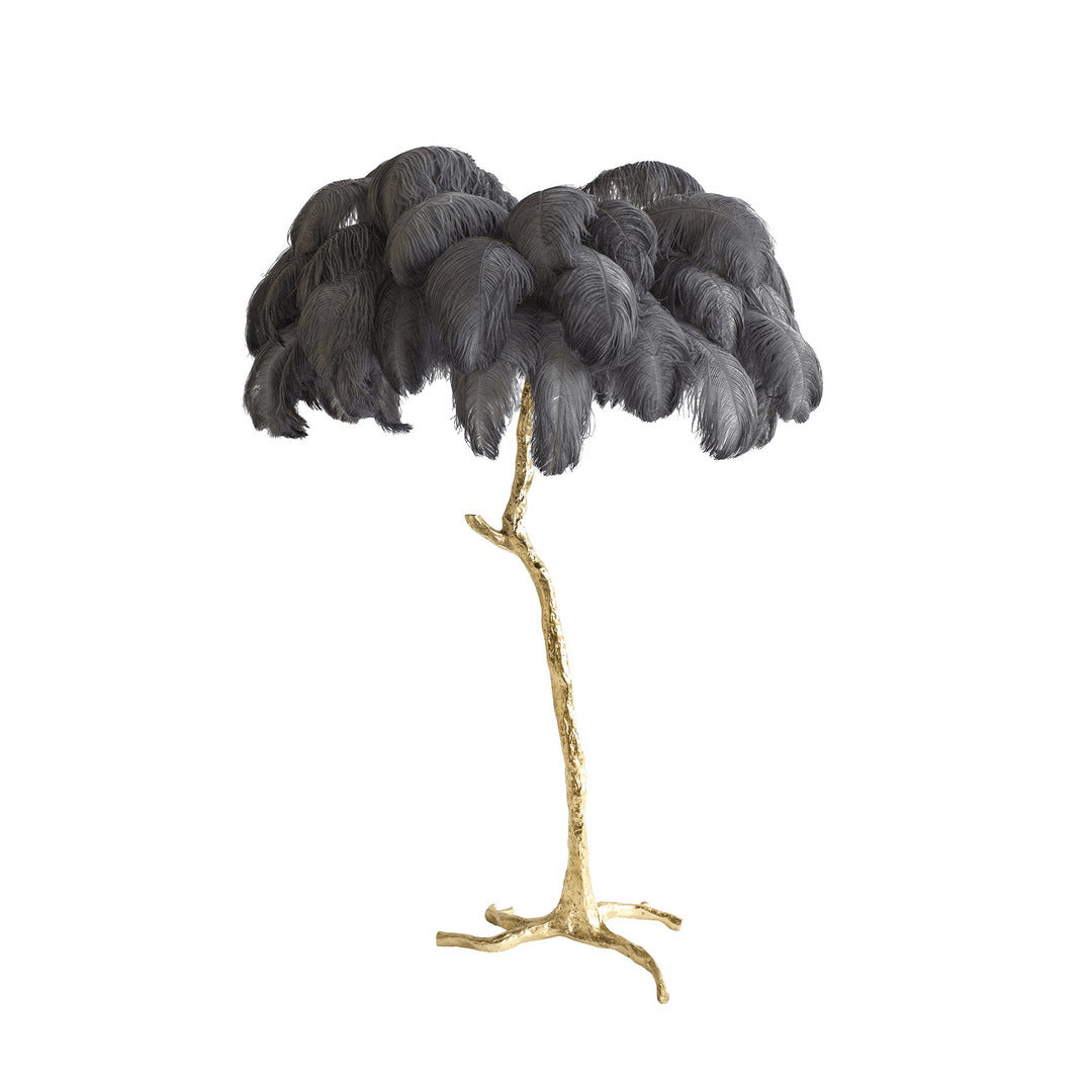 Bohemian branch-like Floor Lamp – Feather Canopy