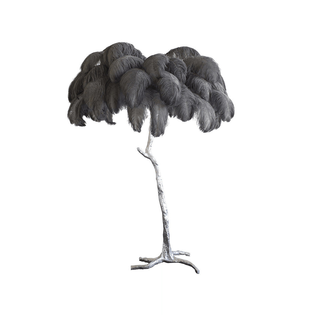 Bohemian branch-like Floor Lamp – Feather Canopy
