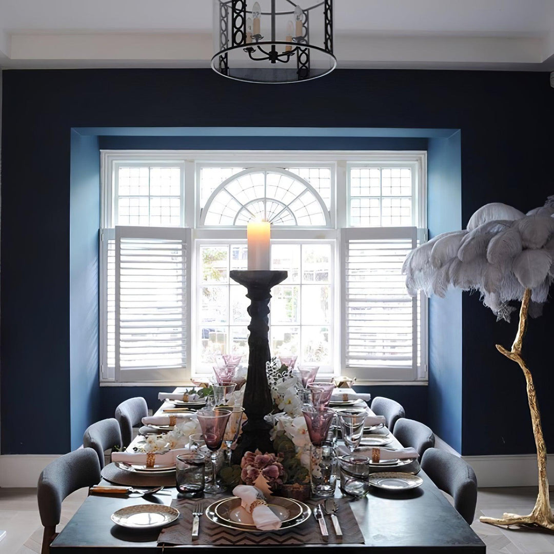 Bohemian branch-like Floor Lamp – Feather Canopy