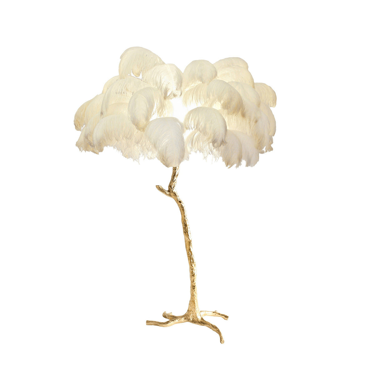Bohemian branch-like Floor Lamp – Feather Canopy