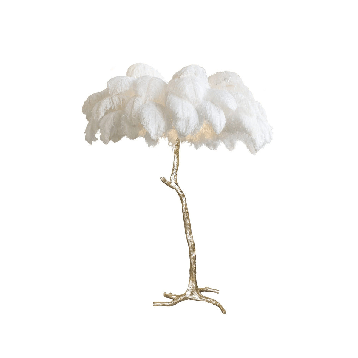 Bohemian branch-like Floor Lamp – Feather Canopy