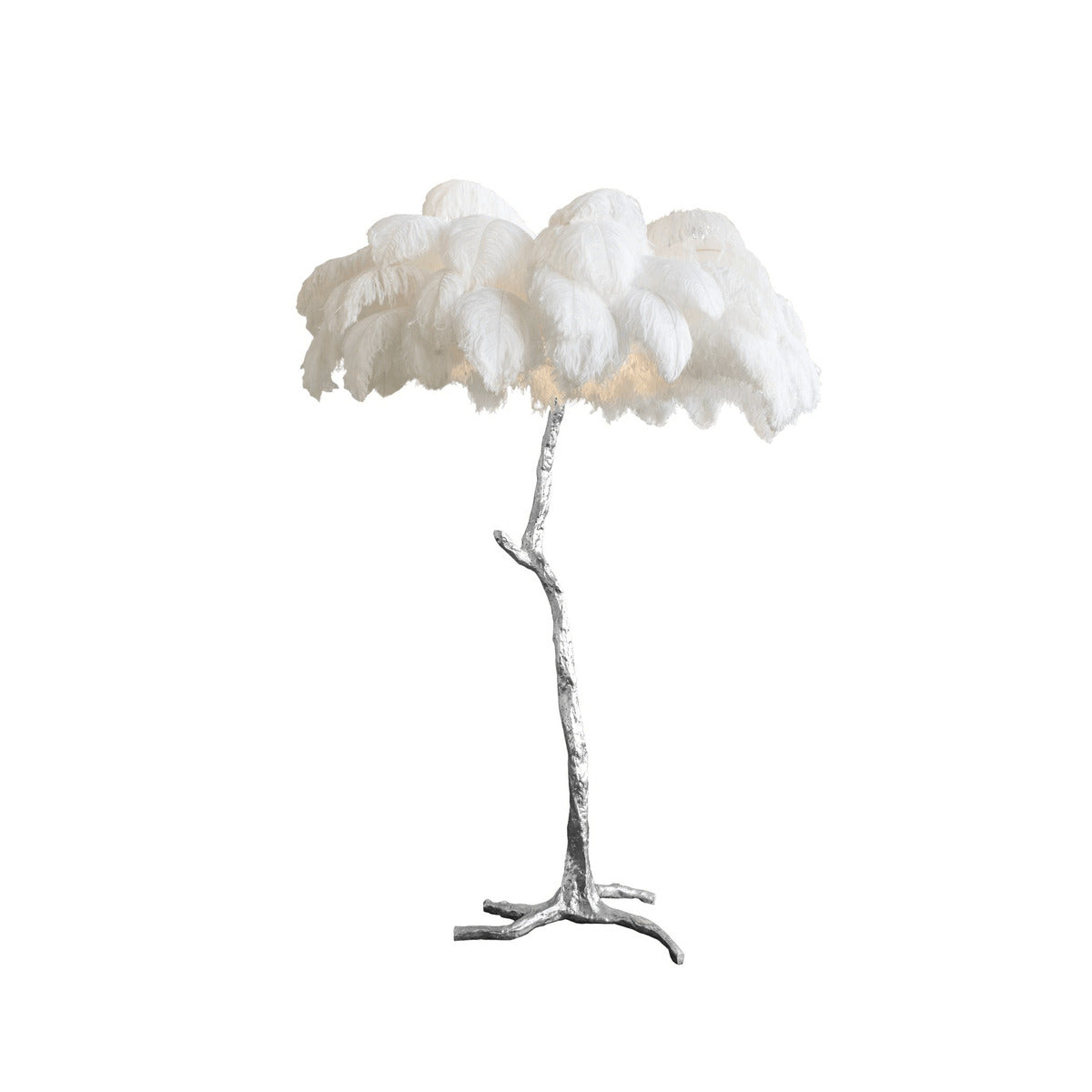 Bohemian branch-like Floor Lamp – Feather Canopy