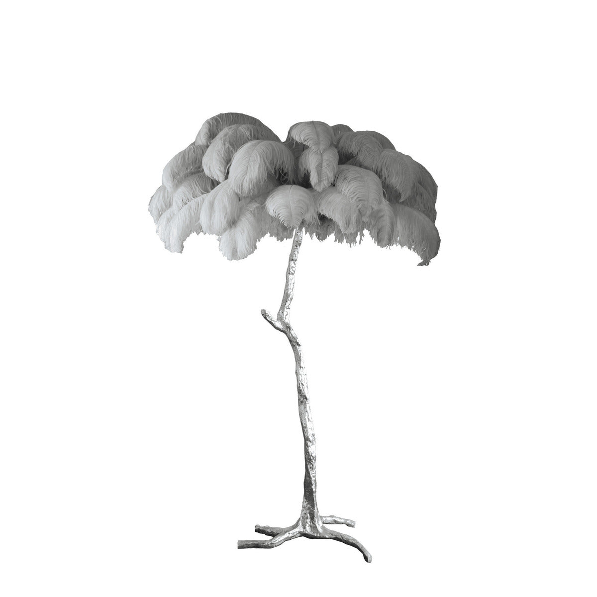 Bohemian branch-like Floor Lamp – Feather Canopy
