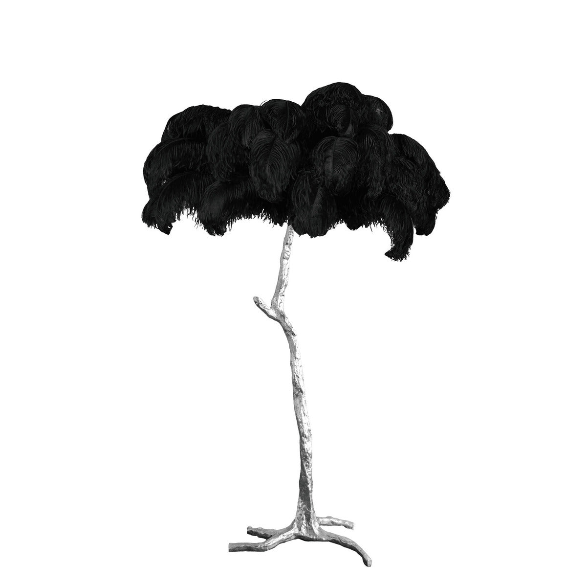 Bohemian branch-like Floor Lamp – Feather Canopy