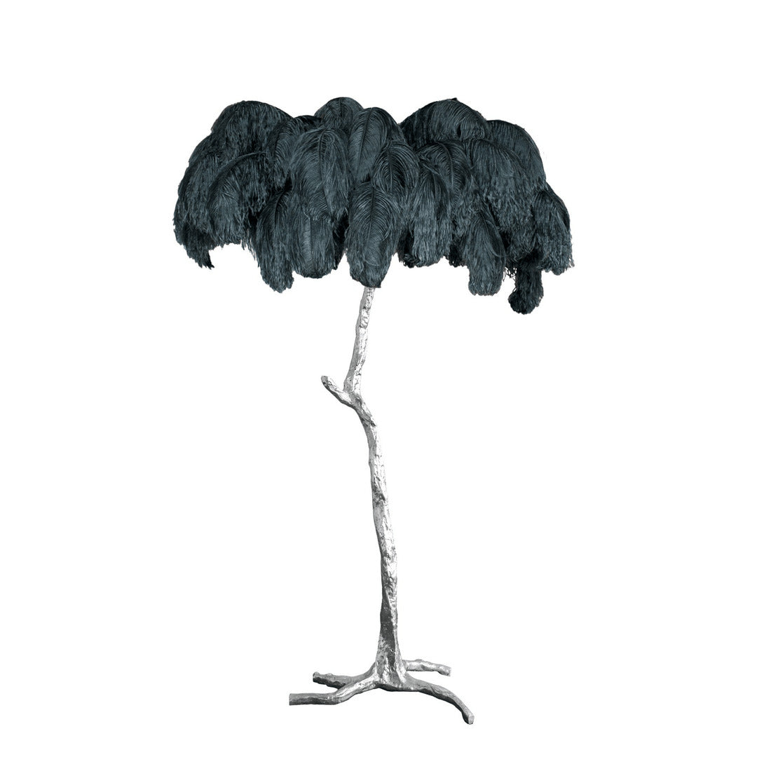 Bohemian branch-like Floor Lamp – Feather Canopy