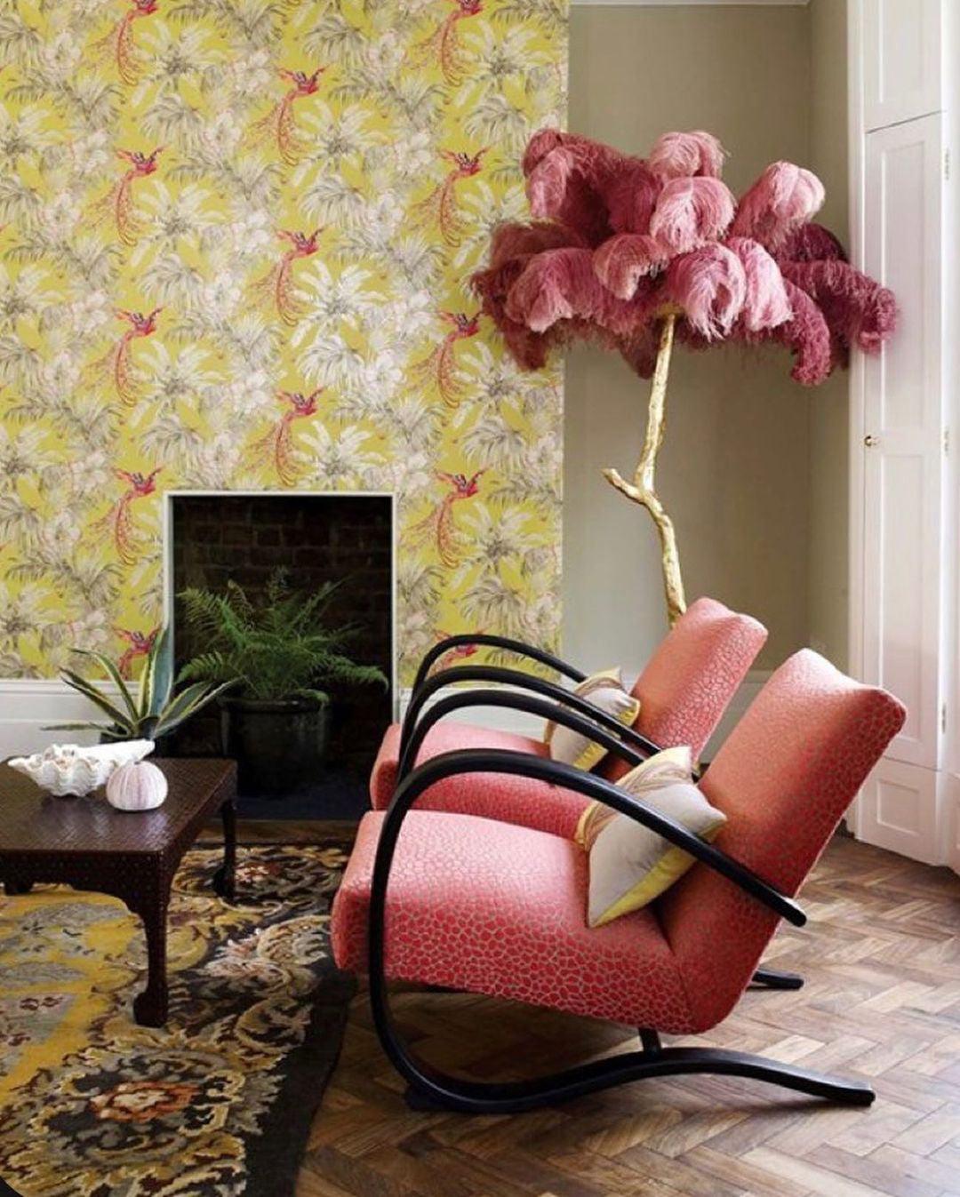 Bohemian branch-like Floor Lamp – Feather Canopy