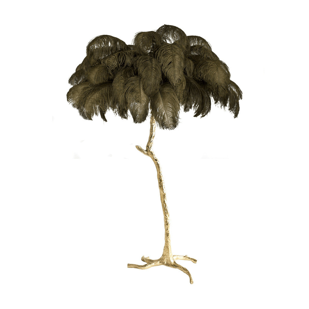 Bohemian branch-like Floor Lamp – Feather Canopy