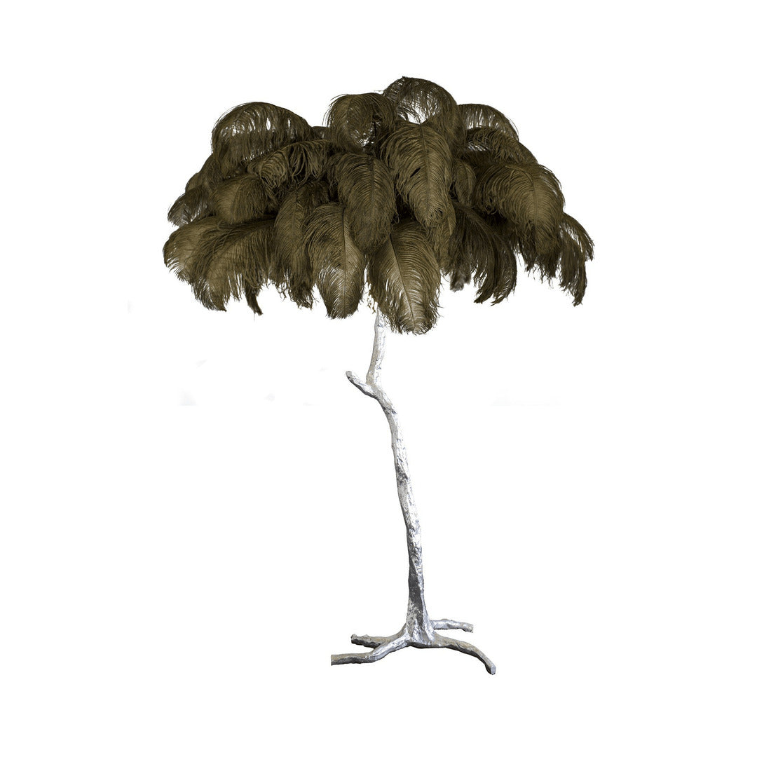 Bohemian branch-like Floor Lamp – Feather Canopy