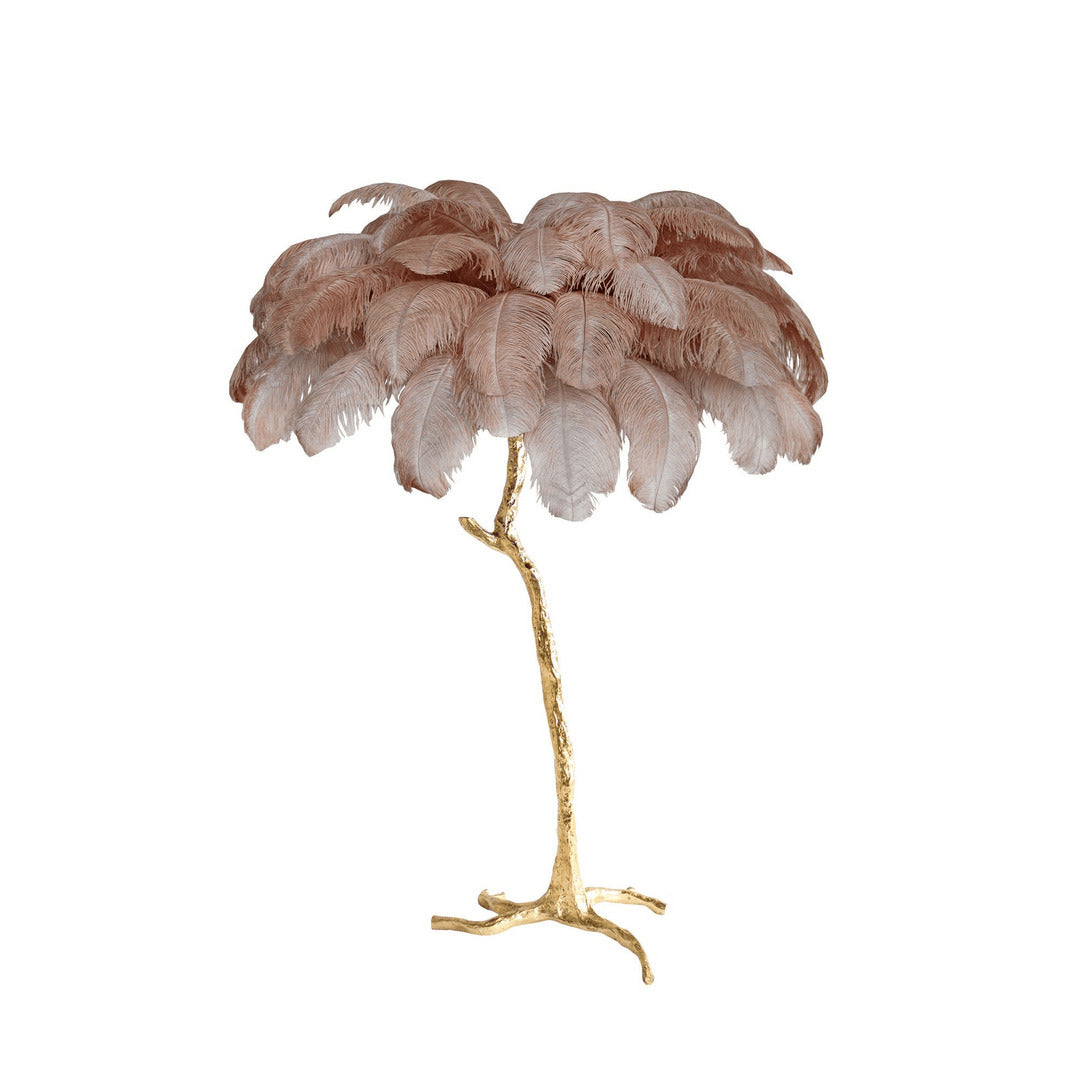 Bohemian branch-like Floor Lamp – Feather Canopy