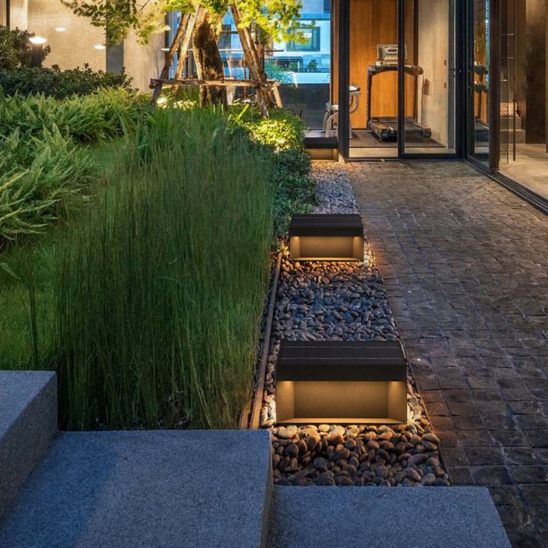 Outdoor Black-Industrial Post&Pier Mount Light