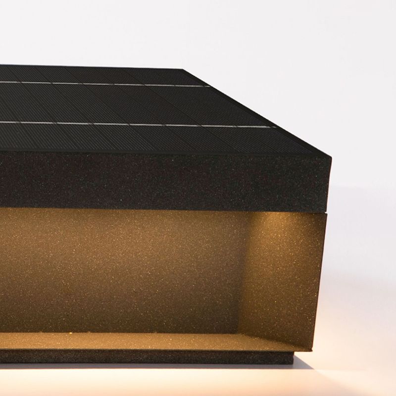 Outdoor Black-Industrial Post&Pier Mount Light