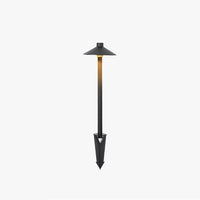 Outdoor Black Metal Pathway Light – Modern