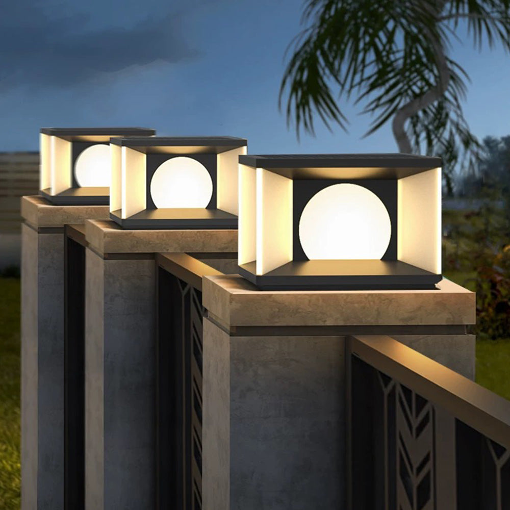 Outdoor-Contemporary Post & Pier Mount Light