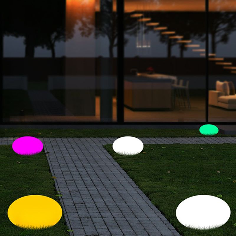 Outdoor Dimmable White Art-Deco Ornament Light