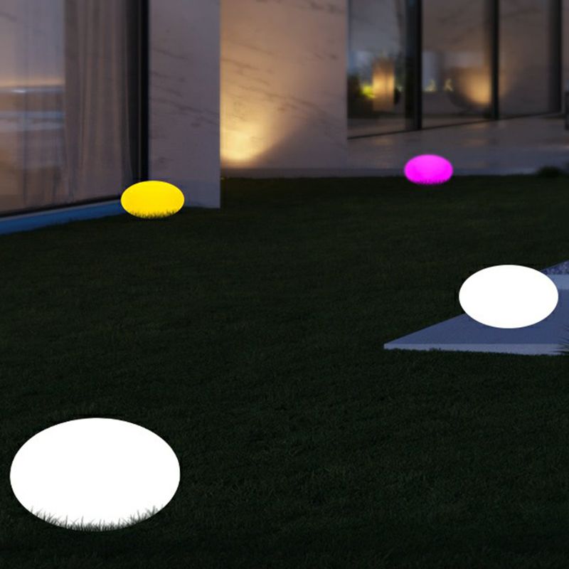 Outdoor Dimmable White Art-Deco Ornament Light