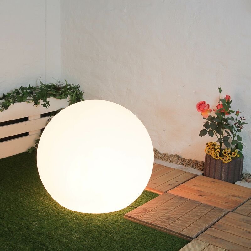 Outdoor Dual-Round Acrylic Landscape Light