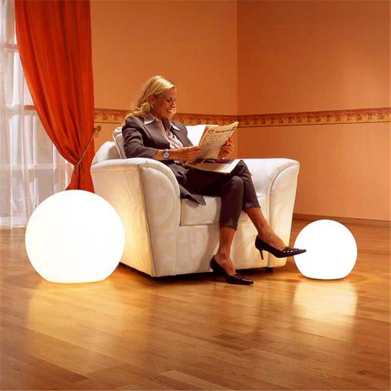 Outdoor Dual-Round Acrylic Landscape Light