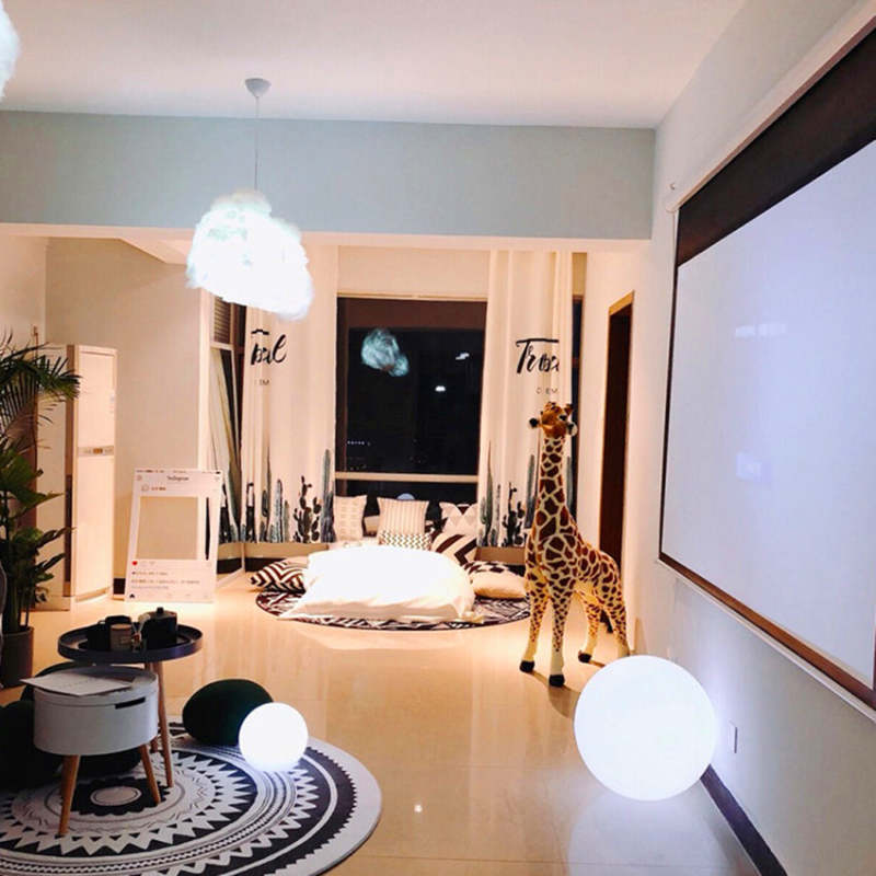 Outdoor Dual-Round Acrylic Landscape Light
