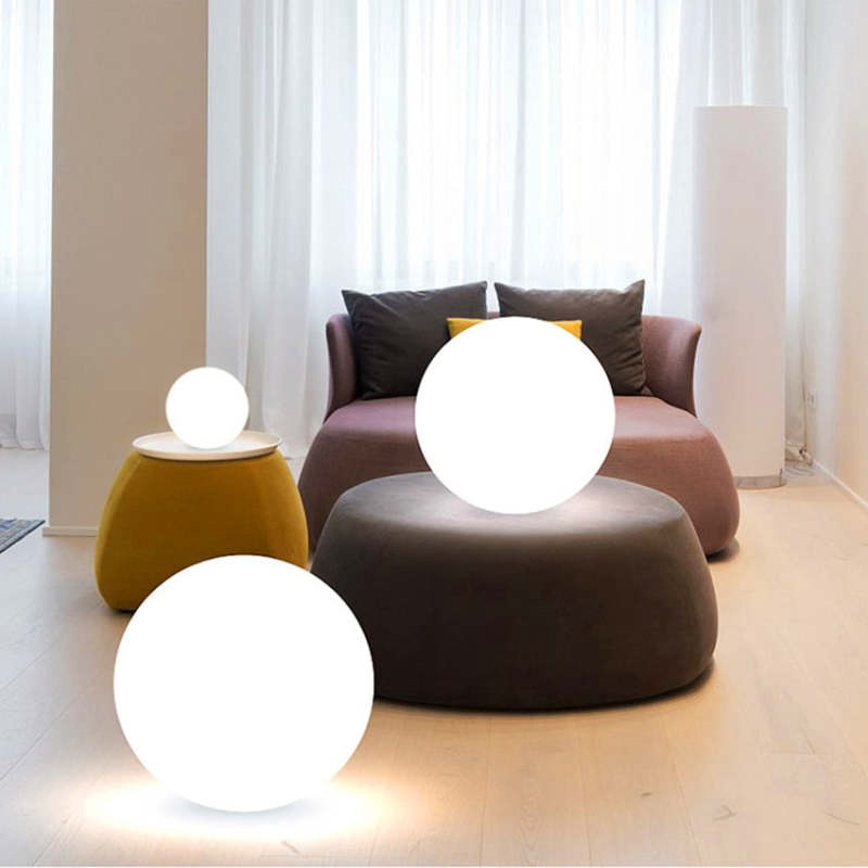 Outdoor Dual-Round Acrylic Landscape Light