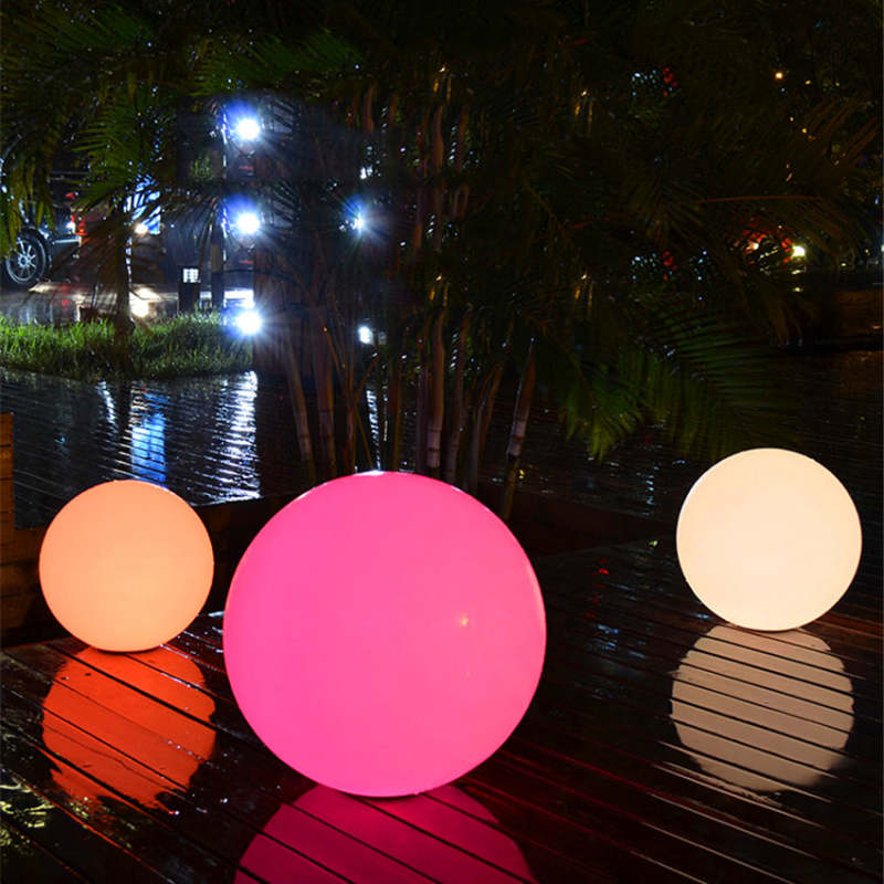 Outdoor Dual-Round Acrylic Landscape Light