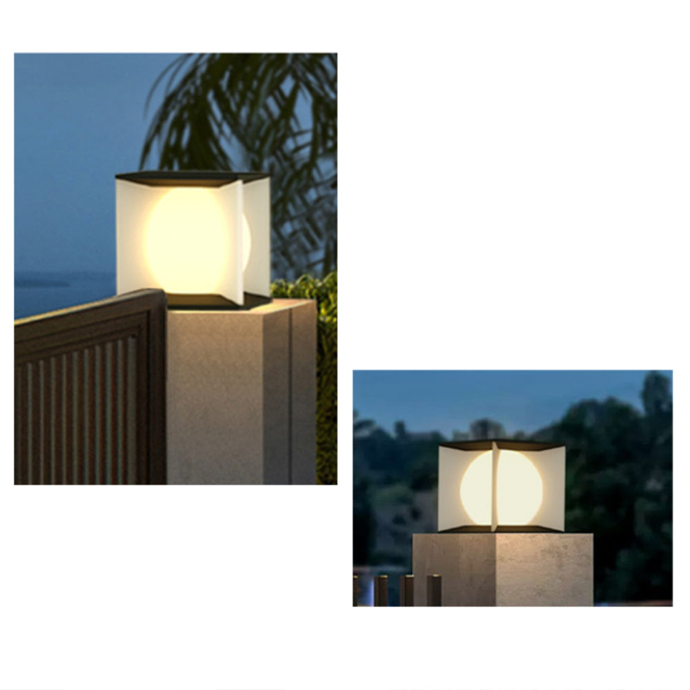 Outdoor Modern-Style Post&Pier Mount Light