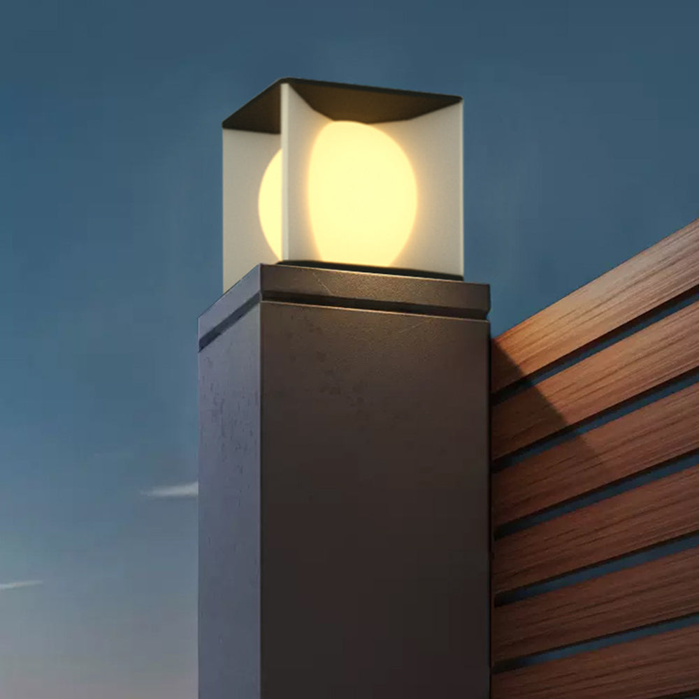 Outdoor Modern-Style Post&Pier Mount Light